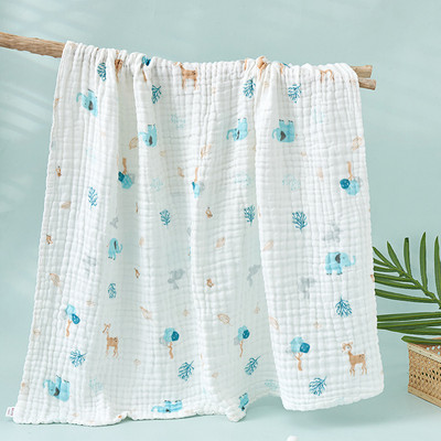 6 sluoksnių suvystoma antklodė kūdikių antklodės naujagimių ekologiškos patalynės užvalkalas antklodė balta vienspalvė kūdikio vonios rankšluostis