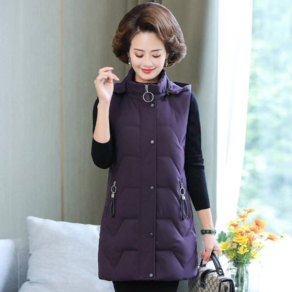 Laisvalaikio moteriška liemenė su gobtuvu – kelių spalvų