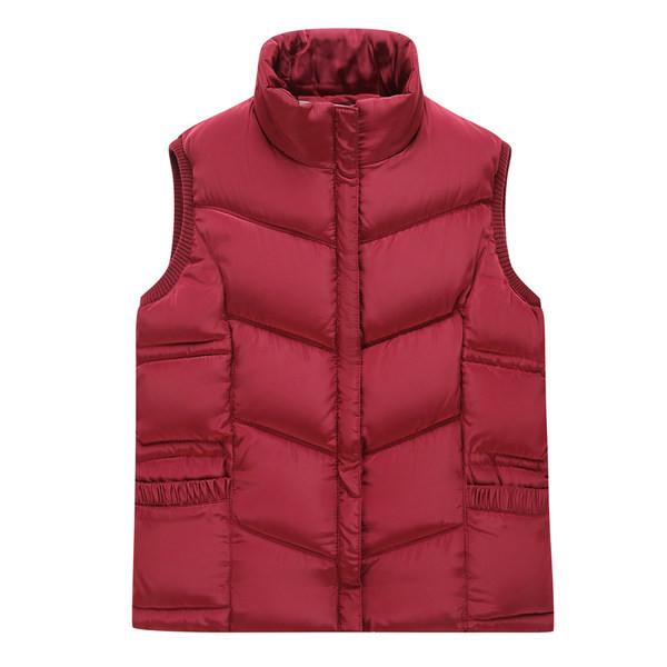 Moteriškos liemenės trumpas modelis su užtrauktuku