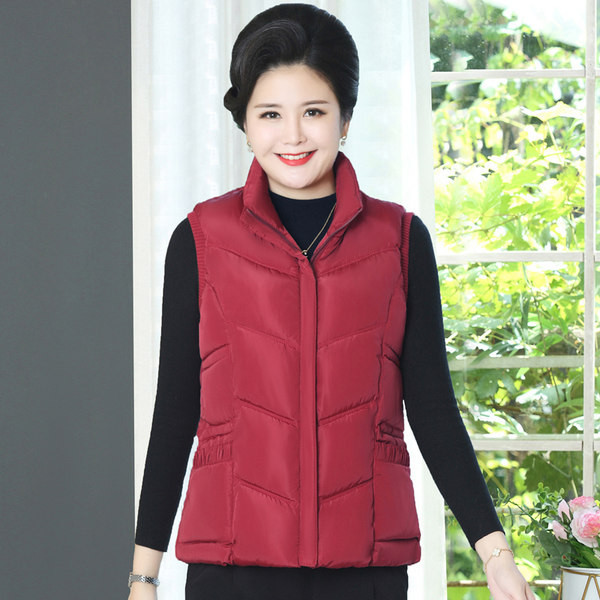 Moteriškos liemenės trumpas modelis su užtrauktuku