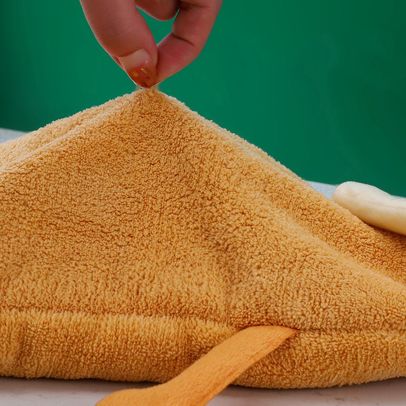 Prosop de mână în stil animal de desene animate Îngroșa Coral Catifea Urs Leu Elefant Vulpe Prosoape Terry pentru copii Accesorii de bucătărie pentru baie