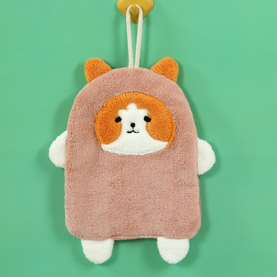 Animacinio filmo šuniuko šluostės rankšluostis, sugeriantis kabantis prausiklis, minkštas rankų rankšluostis, nosinaitė, nuvalyti švariu audiniu, pakabinamas maudymosi rankšluostis, dovana