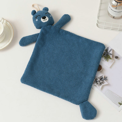 Animacinis filmas Panda Rabbit Mikropluošto pakabinamas rankšluostis virtuvės vonios kambarys Vandenį sugeriantis greitai džiūstantis rankšluostis vaikams Vaikų veidas