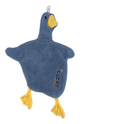 Ins Kawaii Duck kéztörölközők Rajzfilm Állattörlő Törölköző Akasztókendő Konyha Fürdőszoba Gyorsan száradó puha nedvszívó zsebkendő törlőkendő
