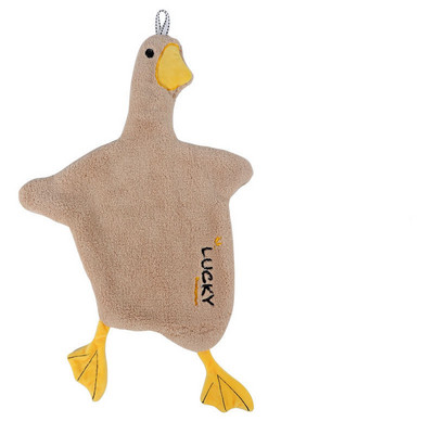 Ins Kawaii Duck kéztörölközők Rajzfilm Állattörlő Törölköző Akasztókendő Konyha Fürdőszoba Gyorsan száradó puha nedvszívó zsebkendő törlőkendő