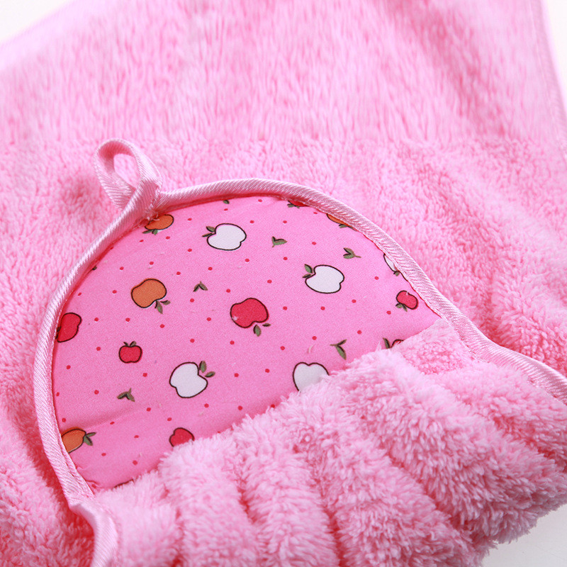 Koralinis aksominis rankšluostis Vonios reikmenys Minkštas sugeriantis audinys indų šluostės Pakabinamos audinys Namų ruošos darbai Valymas Virtuvės priedai