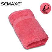 SEMAXE törölköző 40 * 70 puha, nedvszívó, nem fakuló 100% pamut kéztörlő alkalmas SPA családi fürdőszobába