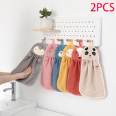 2 vnt. stebuklingas rankšluostis mielas gyvūnų rankšluostis lengvas nešiojamas greitai džiūstantis minkštas rankšluostis namams 3D animacinio filmo rankšluostis