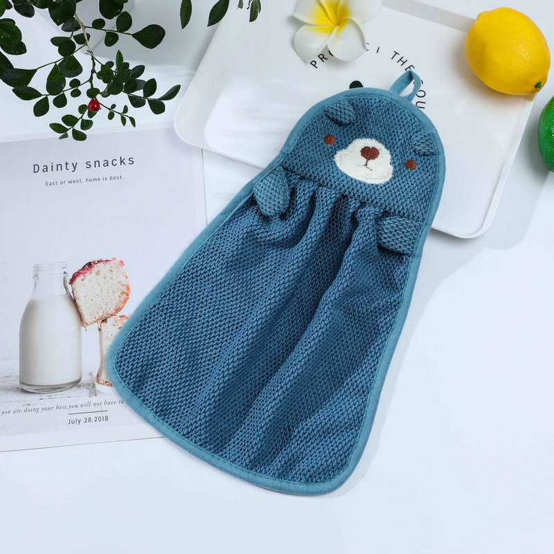 2 vnt. stebuklingas rankšluostis mielas gyvūnų rankšluostis lengvas nešiojamas greitai džiūstantis minkštas rankšluostis namams 3D animacinio filmo rankšluostis