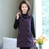 Moteriška vidutinio ilgio liemenė