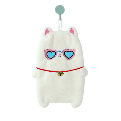 Χαριτωμένα κινούμενα σχέδια, πετσέτες χεριών για ζώα με διπλό στρώμα πάχυνσης για παιδιά για το σπίτι Πανί πιάτων που στεγνώνει γρήγορα Πανάκι μπάνιου κουζίνας