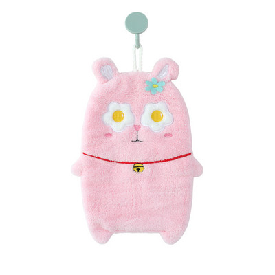 Χαριτωμένα κινούμενα σχέδια, πετσέτες χεριών για ζώα με διπλό στρώμα πάχυνσης για παιδιά για το σπίτι Πανί πιάτων που στεγνώνει γρήγορα Πανάκι μπάνιου κουζίνας