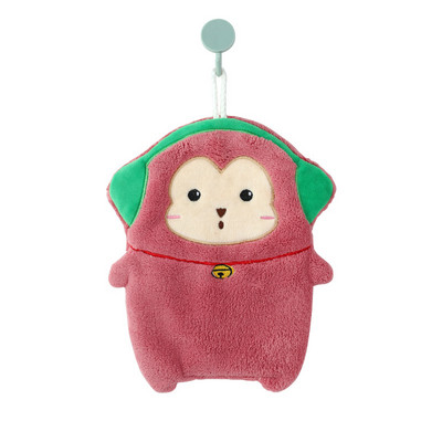 Χαριτωμένα κινούμενα σχέδια, πετσέτες χεριών για ζώα με διπλό στρώμα πάχυνσης για παιδιά για το σπίτι Πανί πιάτων που στεγνώνει γρήγορα Πανάκι μπάνιου κουζίνας