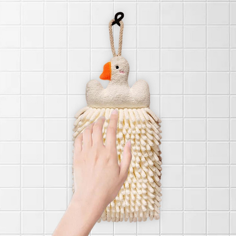 Šenila Mekani viseći ručnici za ruke s crtežima životinja Dekorativni mali za dom