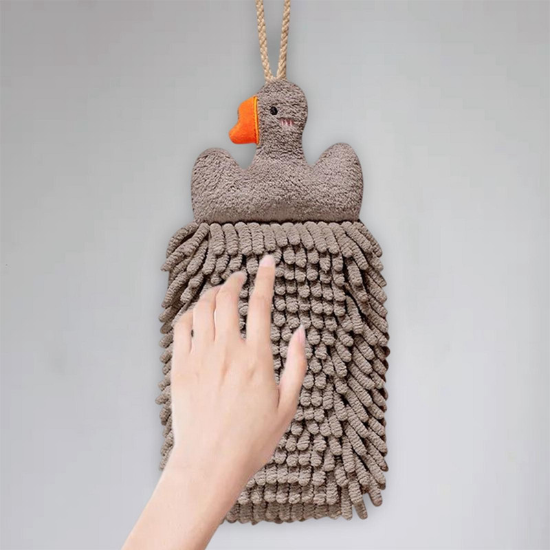 Šenila Mekani viseći ručnici za ruke s crtežima životinja Dekorativni mali za dom