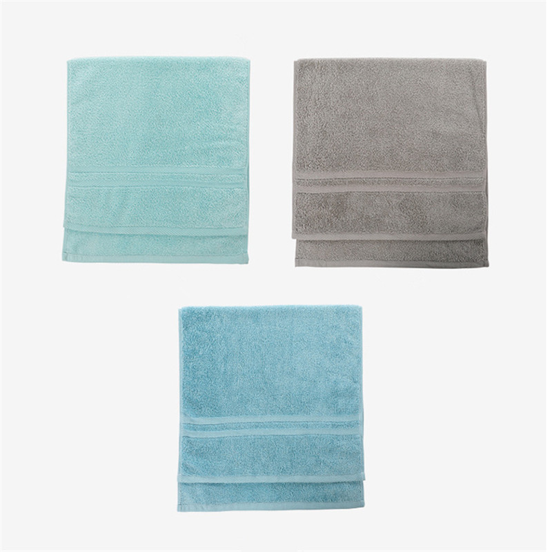 34x75cm 100% medvilnė, vienspalvis Vyriškas džentelmeniškas rankinis sportinis rankšluostis Minkštas, patogus namų vonios reikmenys