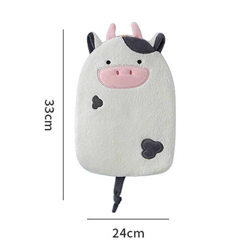 YADA minkštas mielas animacinis karvės rankšluostis buitinių dulkių valymo audinys koralinis aksominis storas sugeriantis, skirtas suaugusiems moterims TW200021