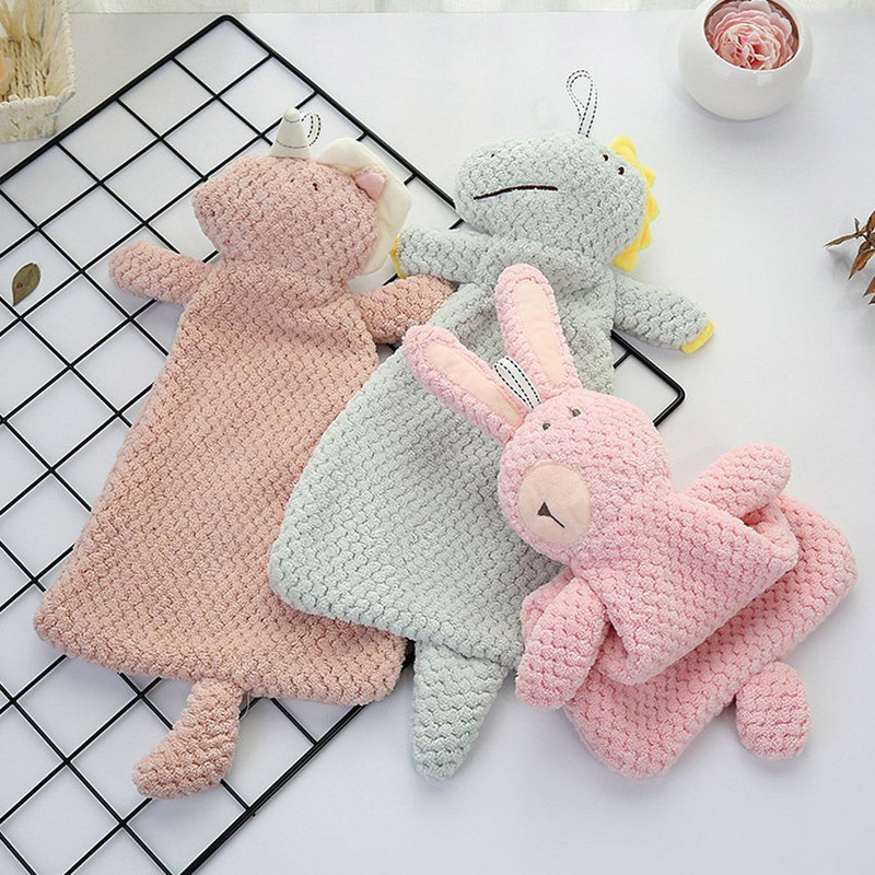 Prosoape de mână, agățabile, flână de coral, floare absorbantă, prosoape moi, prosoape de curățare, fără scame pentru bucătărie de baie