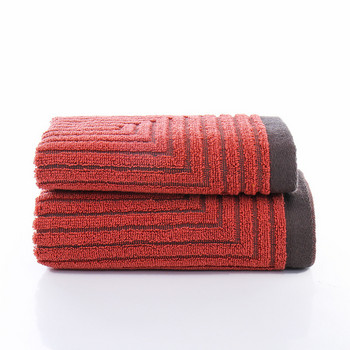1 бр. 34x76 см шарка, 100% памук, удебелена кърпа за ръце за възрастни, мека абсорбираща