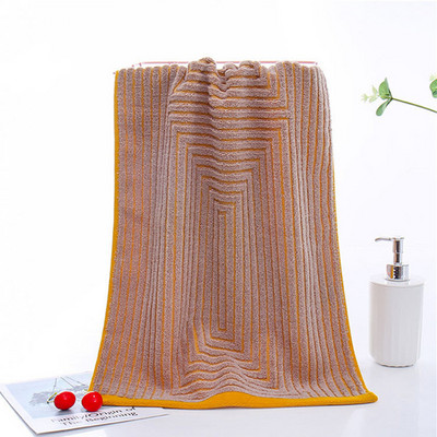 1 bucată 34x76 cm model buclă 100% bumbac îngroșat baie prosop de mână pentru adulți absorbant moale