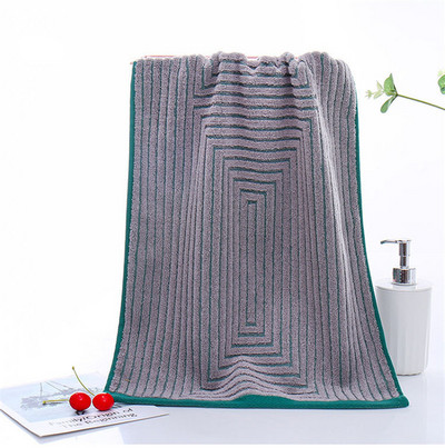 1 bucată 34x76 cm model buclă 100% bumbac îngroșat baie prosop de mână pentru adulți absorbant moale