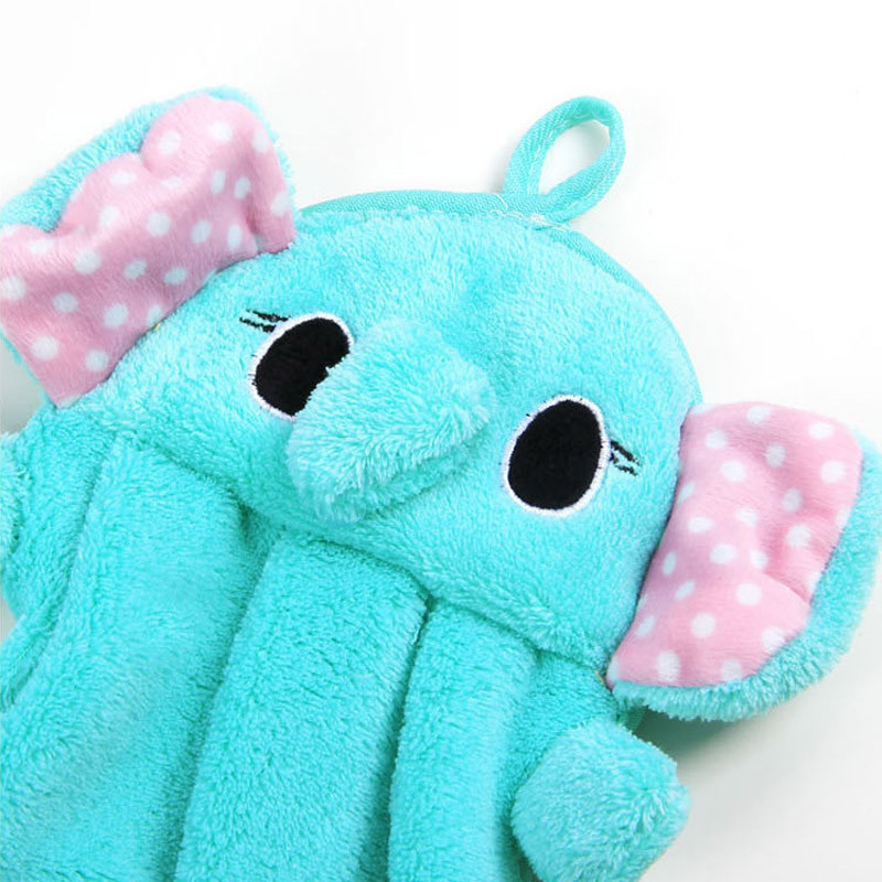 Slatka životinja Meki koraljni baršun Cartoon Životinjski ručnik Deblji kućni tekstil Kuhinjski rabljeni hotelski dodaci za putovanja Ručnici za suđe Kućni