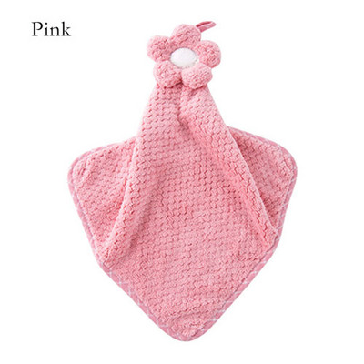 3 sekunde Brzo sušeći kuhinjski ručnik od koraljnog flisa Zgušnjava upijajuća mekana krpa za čišćenje suđa Rešetkasta tekstura tipa Sunčano cvijeće