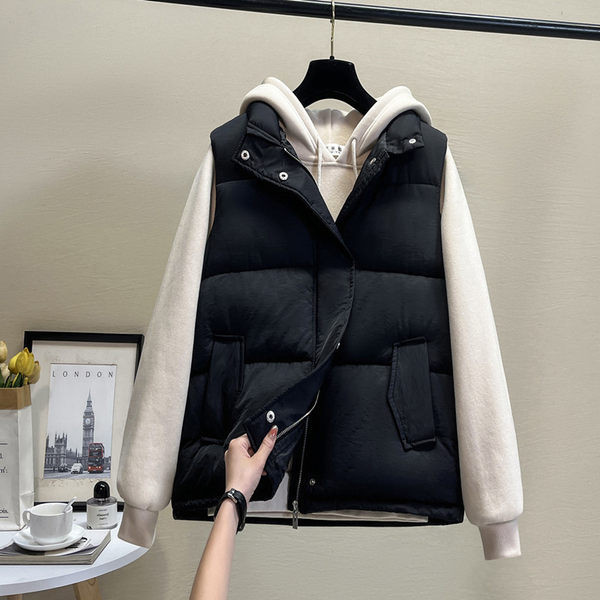 Moteriška laisvalaikio liemenė su kišenėmis - dviejų spalvų