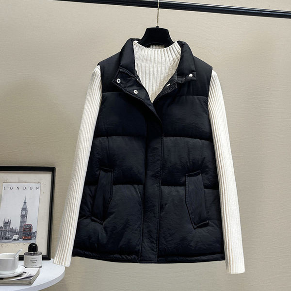 Moteriška laisvalaikio liemenė su kišenėmis - dviejų spalvų