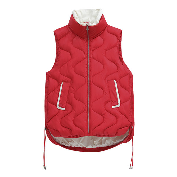 Női mellény magas gallérral