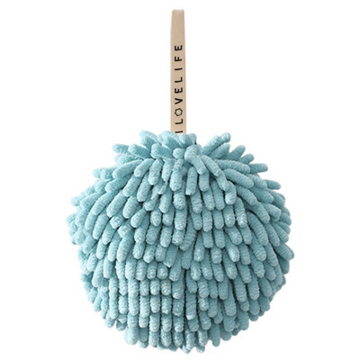 Animale din desene animate șterge prosop de mână chenille moale microfibră prosoape agățate cârpă rotundă absorbantă pentru accesorii de baie de acasă