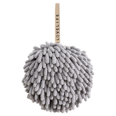 Animale din desene animate șterge prosop de mână chenille moale microfibră prosoape agățate cârpă rotundă absorbantă pentru accesorii de baie de acasă