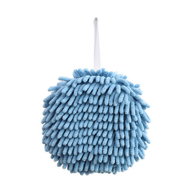 Animale din desene animate șterge prosop de mână chenille moale microfibră prosoape agățate cârpă rotundă absorbantă pentru accesorii de baie de acasă