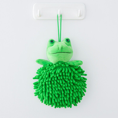 Slatka crtana glava ručnik od šenile koji visi ručnik životinja slon/žaba/svinja/patka djeca ručnik za pranje super upijajući ručnik