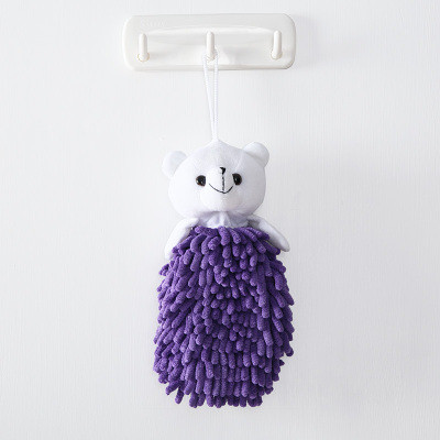 Slatka crtana glava ručnik od šenile koji visi ručnik životinja slon/žaba/svinja/patka djeca ručnik za pranje super upijajući ručnik