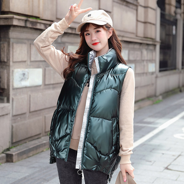 Ženski prsluk sa patentnim zatvaračem u četiri boje