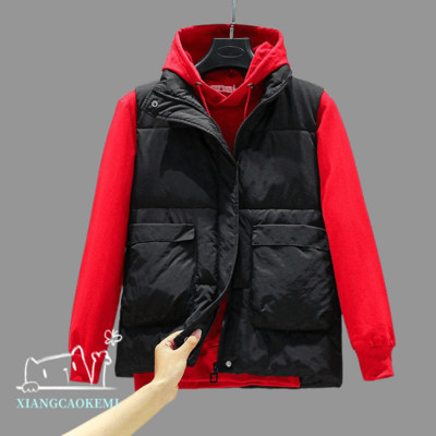 Női alkalmi mellény nagy zsebbel