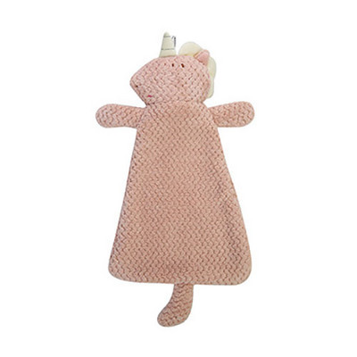 Japán korall bársony kéztörlő aranyos rajzfilm szuper nedvszívó, gyorsan száradó konyhai mosogatórongy a gyerekek imádják a frottír törölközőket