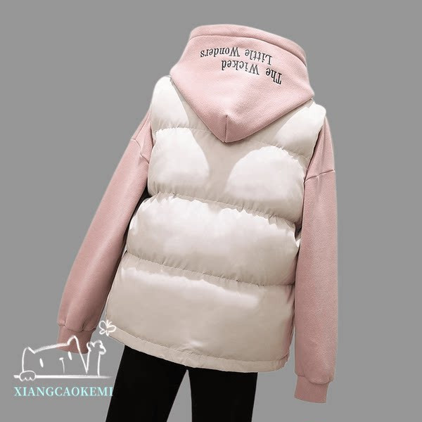 Vienspalvė moteriška liemenė su užtrauktuku ir kišene