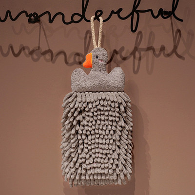 Prosop de mână din chenille Big Goose, îngroșat, super absorbant la atingere, cârpă moale pentru curățarea mașinii pentru bucătărie, baie, cu șnur, prosoape
