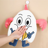 Ručnik za ruke s crtanim životinjama Visokokvalitetni rupčić od koraljnog baršuna mekani na dodir za djecu Kuhinja Kupaonski dodaci Prozračni