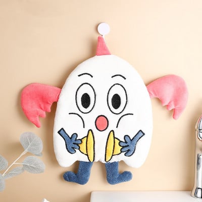 Ručnik za ruke s crtanim životinjama Visokokvalitetni rupčić od koraljnog baršuna mekani na dodir za djecu Kuhinja Kupaonski dodaci Prozračni