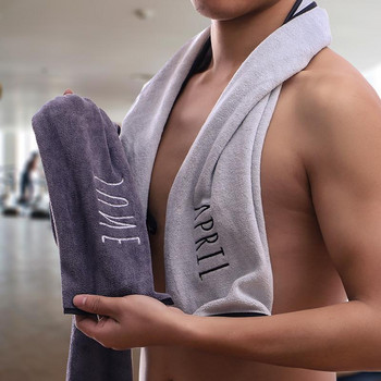 105x30cm επιμηκυμένη παχύτερη αθλητική πετσέτα Αποκλειστική εφίδρωση μήνα πετσέτα θαλάσσης προμήθειες μπάνιου πετσέτες μπάνιου αθλητικά είδη
