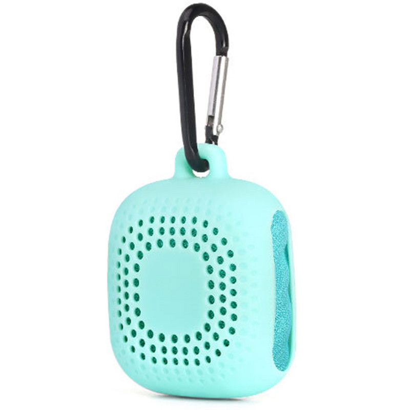 Greitai džiūstantis lauko rankšluostis nešiojamas minkštas sportinis šaltas rankšluostis su silikoniniu maišeliu apsauginiu dangteliu sportinis rankšluostis