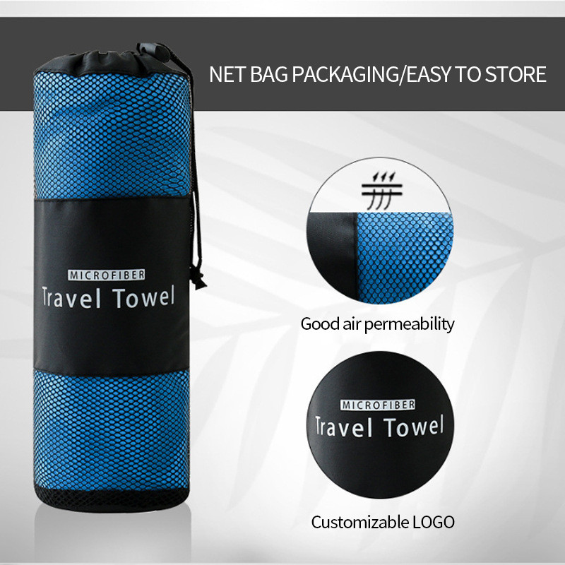 Prosoape cu uscare rapidă din fibre superfine Prosop de plajă solid Prosop sport din microfibră Portabil absorbant Fără lână fără nisip