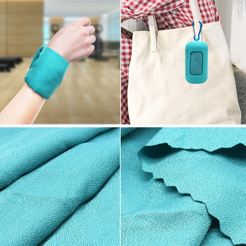 30x90cm Lauko mankštos rankšluostis Greitai džiūstantis Vandenį sugeriantis Momentinis Ledą Šaltantis Aušinamasis rankšluostis Sportinis Joga Prausimosi šluostė Fizinis Atvėsinimas