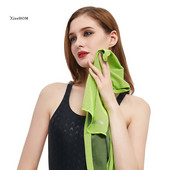 XizeHOM 120x30cm sportinis vėsinamasis rankšluostis prakaito vasarinis ledinis rankšluostis ledinis vėsus rankšluostis Aukštos kokybės hipotermijos šaltas rankšluostis