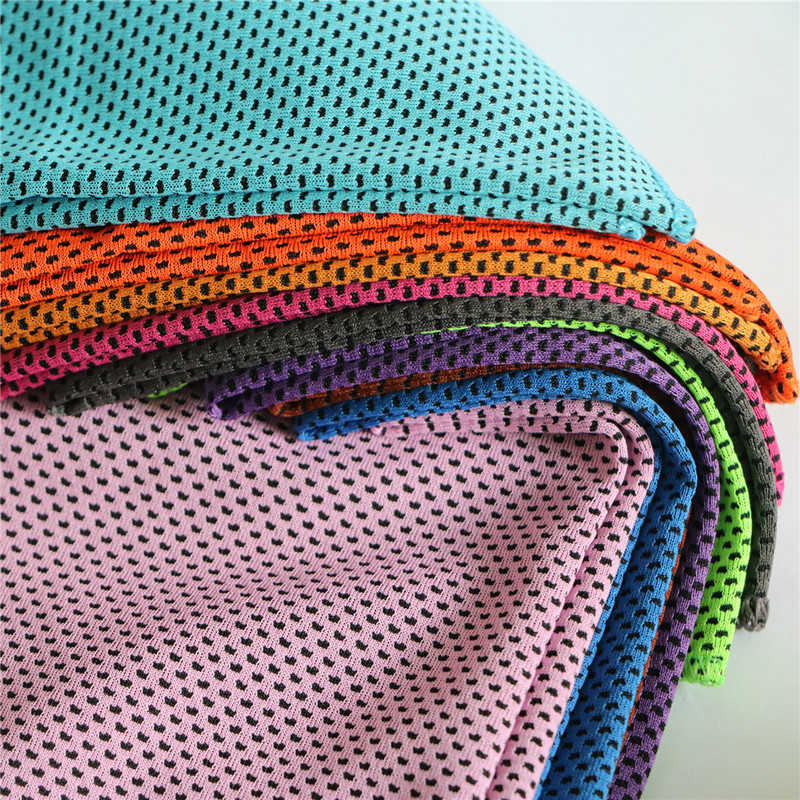 Ανδρικά και Γυναικεία Γυμναστήριο Sport Towel Club Yoga Κολύμβηση Κρύο Πανί Μικροϊνών Στιγμιαίο δροσερό Πετσέτες προσώπου με πάγο Γρήγορο στέγνωμα ιδρώτας