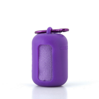 Πετσέτα από μικροΐνες με ψύξη γρήγορου στεγνώματος Άμεση ανακούφιση Αθλητισμός Φορητό Γυμναστήριο Yoga Pilates Τρέξιμο για πετσέτες ταξιδιού Τσάντα σιλικόνης