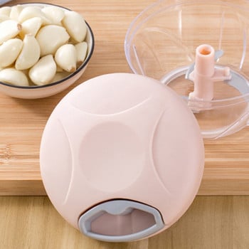 Mini Manual Food Chopper Μικρό χειροκίνητο κουζινομηχανή Η πιο πρόσφατη πρέσα κιμά 3 λεπίδων για σκόρδο φρούτων με κρέας Dropshipping